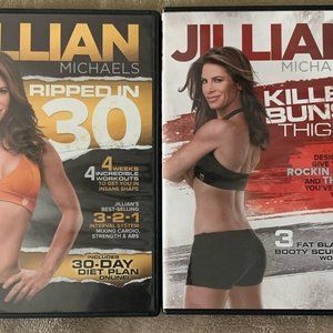 2 Jillian Michaels DVDs